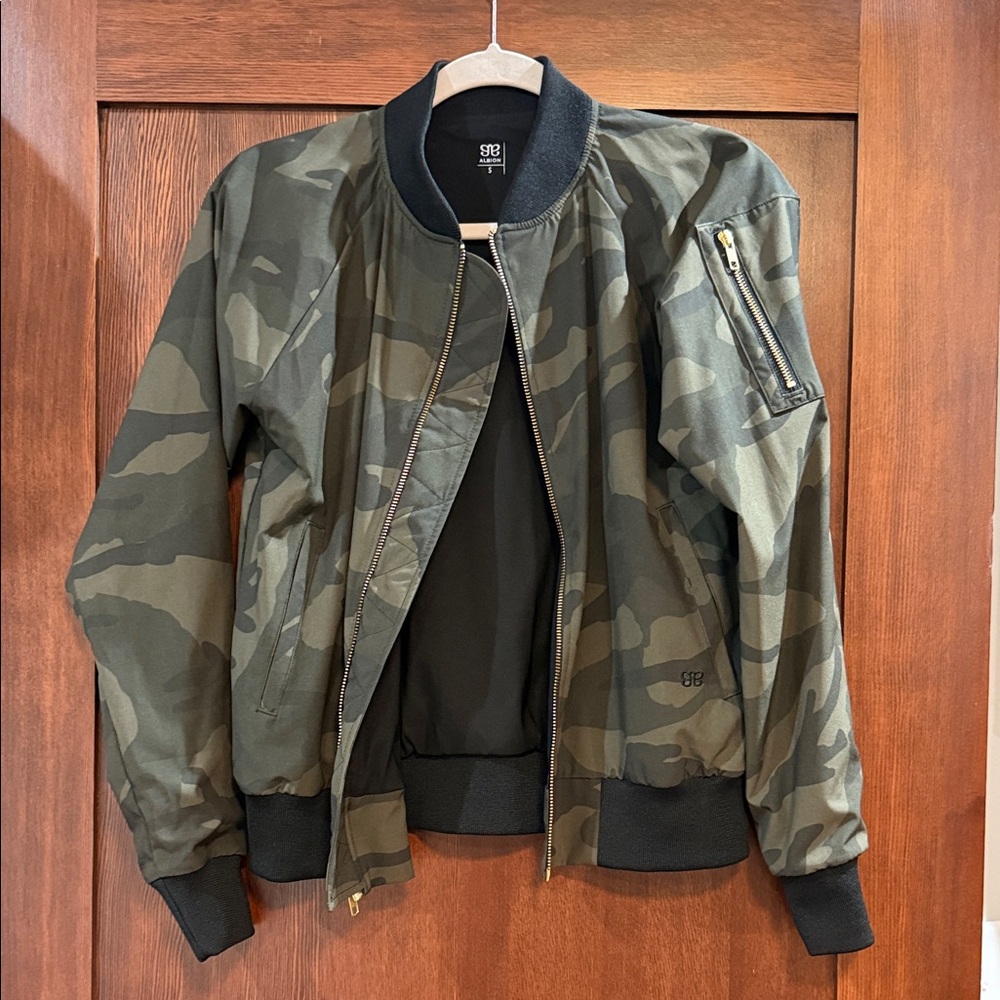 Albion Camouflage Bomber Jacket